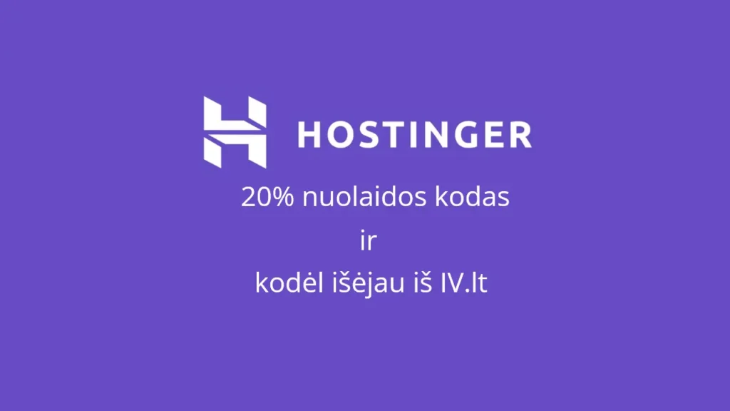 Hostinger-nuolaidos-kodas